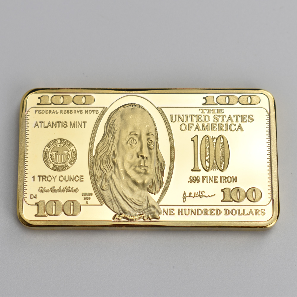 Golden Bars™ $100 Bar